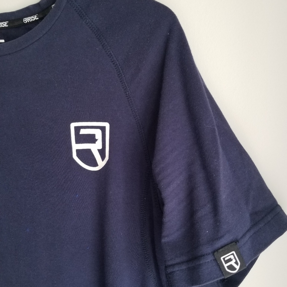 RISE ATHLETIC MENS WORKOUT SPANDEX TSHIRT - Picture 4 of 5